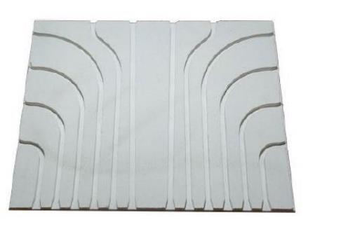 Platte für Fußbodenheizung